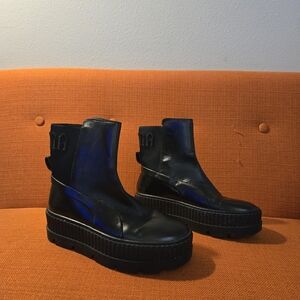 Puma Black Ankle Booties